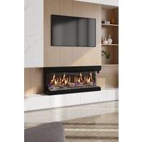 50inch 3-Sided Smart Electric Fireplace