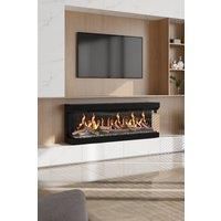 60inch 3-Sided Smart Electric Fireplace