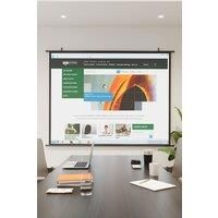 100" 3D 4K HD Indoor 4:3 Portable Projector Screen