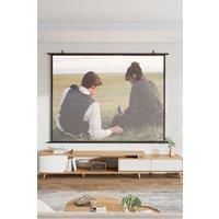 100" 3D 4K HD Indoor 4:3 Portable Projector Screen