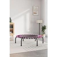 40in Bungee Cords Round Pink Trampoline