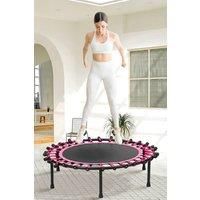 40in Bungee Cords Round Pink Trampoline