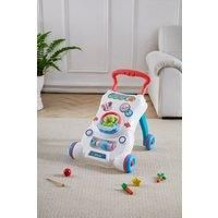 2 in 1 Sit to Stand Baby Walker with Music and Light