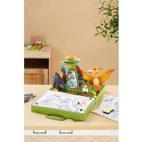 Children's Projector for Drawing Early Learning Educational Toys and Art Supplies, Dinosaur Toy Intelligent Projection Drawing Board (Green)
