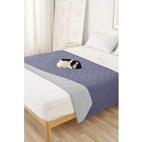 Washable Pets Sleeping Mat for Bed, Sofa, Floor in Grey