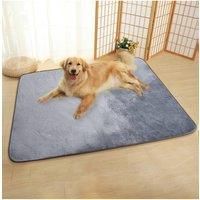200cm x 150cm Grey Premium Waterproof Pets Blanket for Bed, Sofa