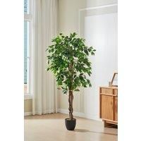 180Cm H Artificial Decorative Banyan Plant in Pot