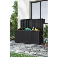 Black Waterproof Outdoor Garden Storage Box