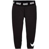 Nike Younger Girls DriFit Sport Essentials Swoosh Legging  Black