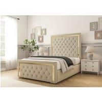 Sofia Gold Bed Frame