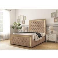 Sofia Gold Bed Frame