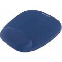 Kensington Ergonomic Comfort Foam Mouse Mat with Wrist Support - Compatible with Laser and Optical Mice - 32 x 252 x 210 mm - Blue (64271)