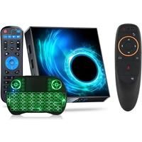 T95 tv box android 10 8GB 128GB allwinner h616 Quad Core UHD10 6K 3D H.265 5g wifi Bluetooth 5.0 Smart TV spain 2024 TV Box