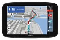 TomTom Truck Sat Nav GO Expert Plus (6 Inch HD Screen, Large Vehicle Routing and POIs, TomTom Traffic included, World Maps, Live Restriction Warnings, Quick Updates Via WiFi, visual cues, USB-C)