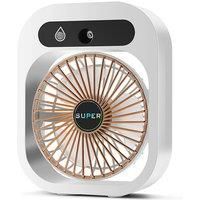 Three Speed Silent Desktop Fan - White, Green, Teal Or Navy Blue!