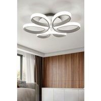 Modern Acrylic Petal LED Semi Ceiling Light