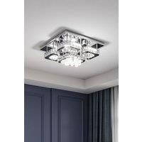 Modern Fancy Crystal LED Flush Mount Ceiling Light