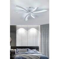 Unique V-Shaped LED Semi Flush Ceiling Light