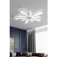 Unique V-Shaped LED Semi Flush Ceiling Light