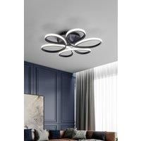 Modern Acrylic Petal LED Semi Ceiling Light