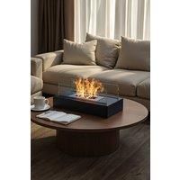 Freestanding Tabletop Rectangular Ethanol Fireplace