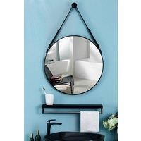 Retro Round Wall Mirror