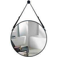 Retro Round Wall Mirror