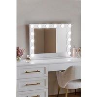 Luxurious Round Hollywood Vanity Mirror with LED Lights