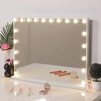 Crystal Edge Hollywood Vanity Mirror with LED Lights