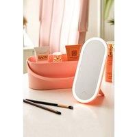 Portable Round Hollywood Vanity Mirror with LED Lights