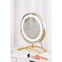 Round Hollywood Vanity Mirror with LED Lights