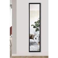 Wooden Rectangle Full Length Mirror