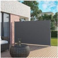 3m W Retractable Privacy Side Awning
