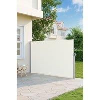 3m W Retractable Privacy Side Awning