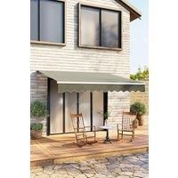 3.5m W x 3m D Retractable Patio Awning