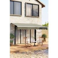 4m W x 3m D Retractable Patio Awning