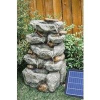 Waterfall Solar Powered Outdoor Fountain