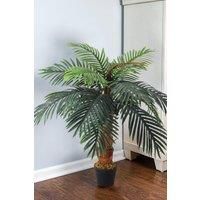 1m H Artificial Palm Tree Potted Plant