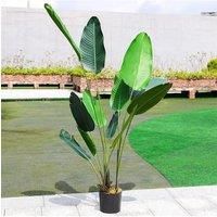 180Cm Artificial Banana Leaf Tree in Planter