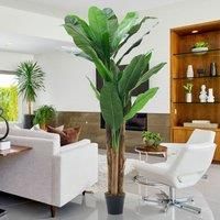 180Cm Artificial Banana Leaf Tree in Pot
