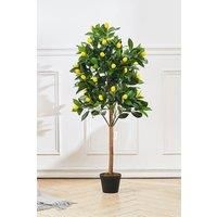 120Cm Artificial Lenmon Tree in Pot