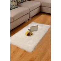 100Cm*180Cm Dwayne Handmade White Rug