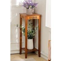 2 Tier Classic Bamboo Plant Stand