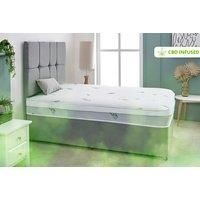 Cbd Infused Cotton Blend Spring Mattress In 6 Sizes - 9 Inch