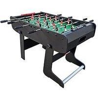 Viavito FT100X 4ft Folding Football Soccer Foosball Game Table with 2 Balls