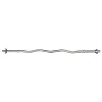Viavito 4ft EZ Arm Curl 1” Standard Weight Lifting Barbell Bar with Collars
