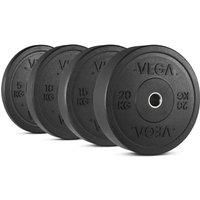 Vega Bumper Weight Plate 2” Olympic Rubber Crumb Home Gym Powerlifting Disc