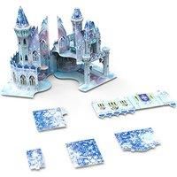 62-Piece 3D Puzzle Frozen Inspired Ice Castle Dollhouse Kit