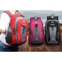 40L Unisex Waterproof Travel Backpack - 8 Colours - Blue