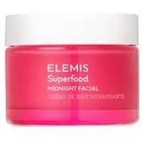 ELEMIS Superfood Midnight Facial, Prebiotic Over Night Cream to Nourish, Replenish and Revive, Luxurious Night Face Cream for Dry Skin, Face Moisturiser for a Soft, Radiant Complexion, 50 ml